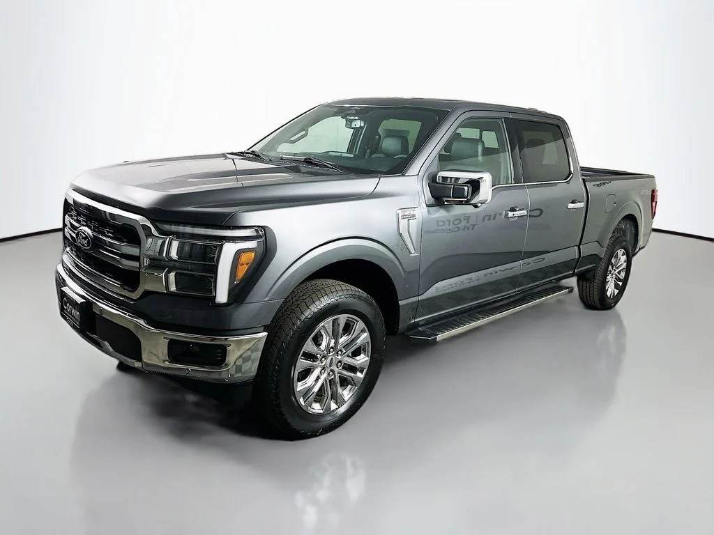 New 2026 Carbonized Gray Metallic Ford Lariat image 5