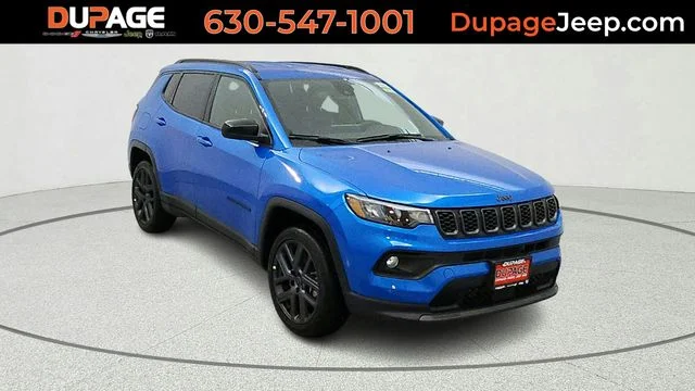 New 2026 Hydro Blue Pearl-Coat Exterior Paint Jeep Latitude image 1