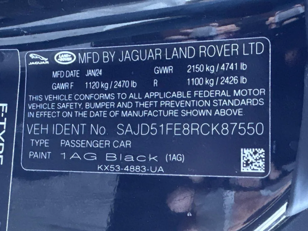 2024 Jaguar F-Type R75 - Photo 29