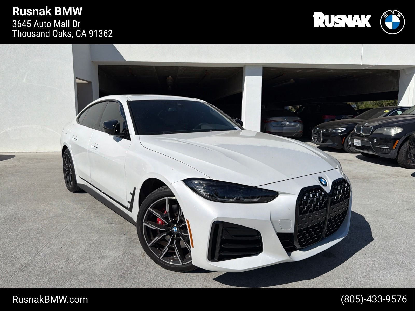 Certified Used 2023 Mineral White Metallic BMW 430i Gran Coupe image 1