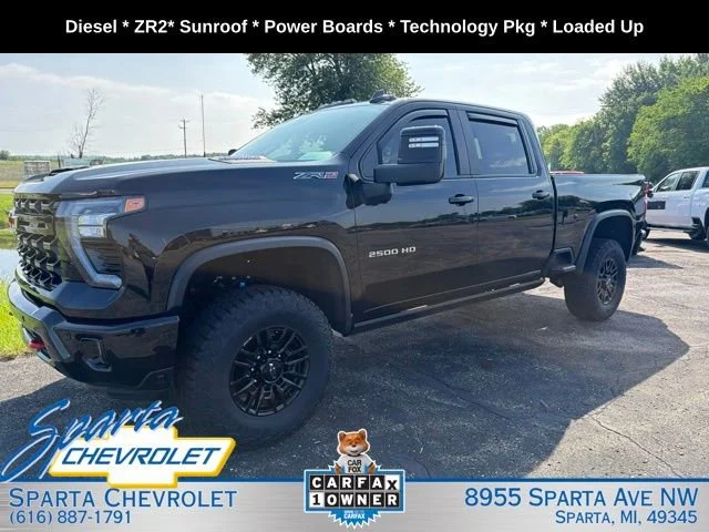 Used 2025 Black Chevrolet ZR2 image 9