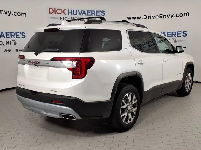 Used 2021 White GMC SLT image 4