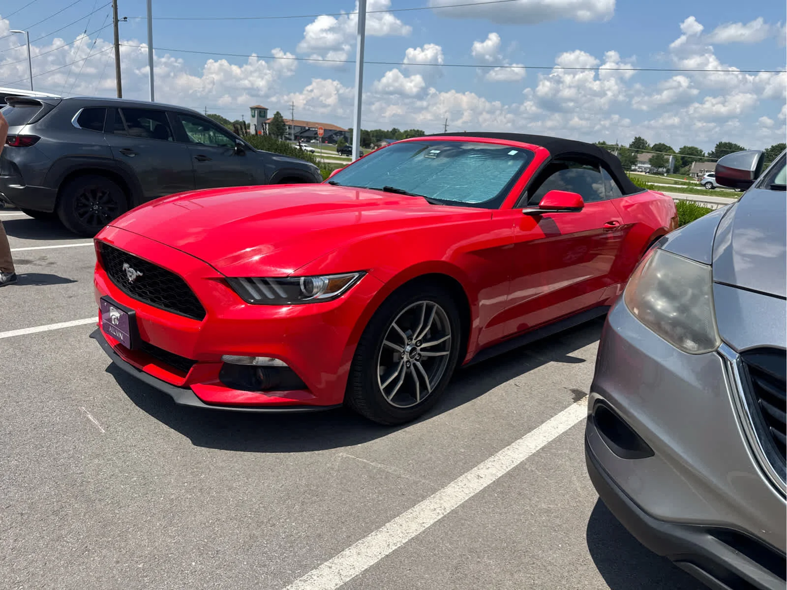 Used 2015 Ford Mustang EcoBoost Premium with VIN 1FATP8UHXF5392543 for sale in Kansas City