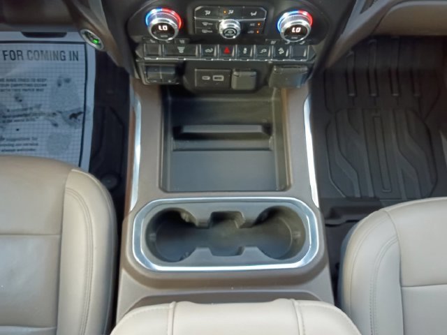 Used 2022 PACIFIC BLUE METALLIC GMC SLT image 3
