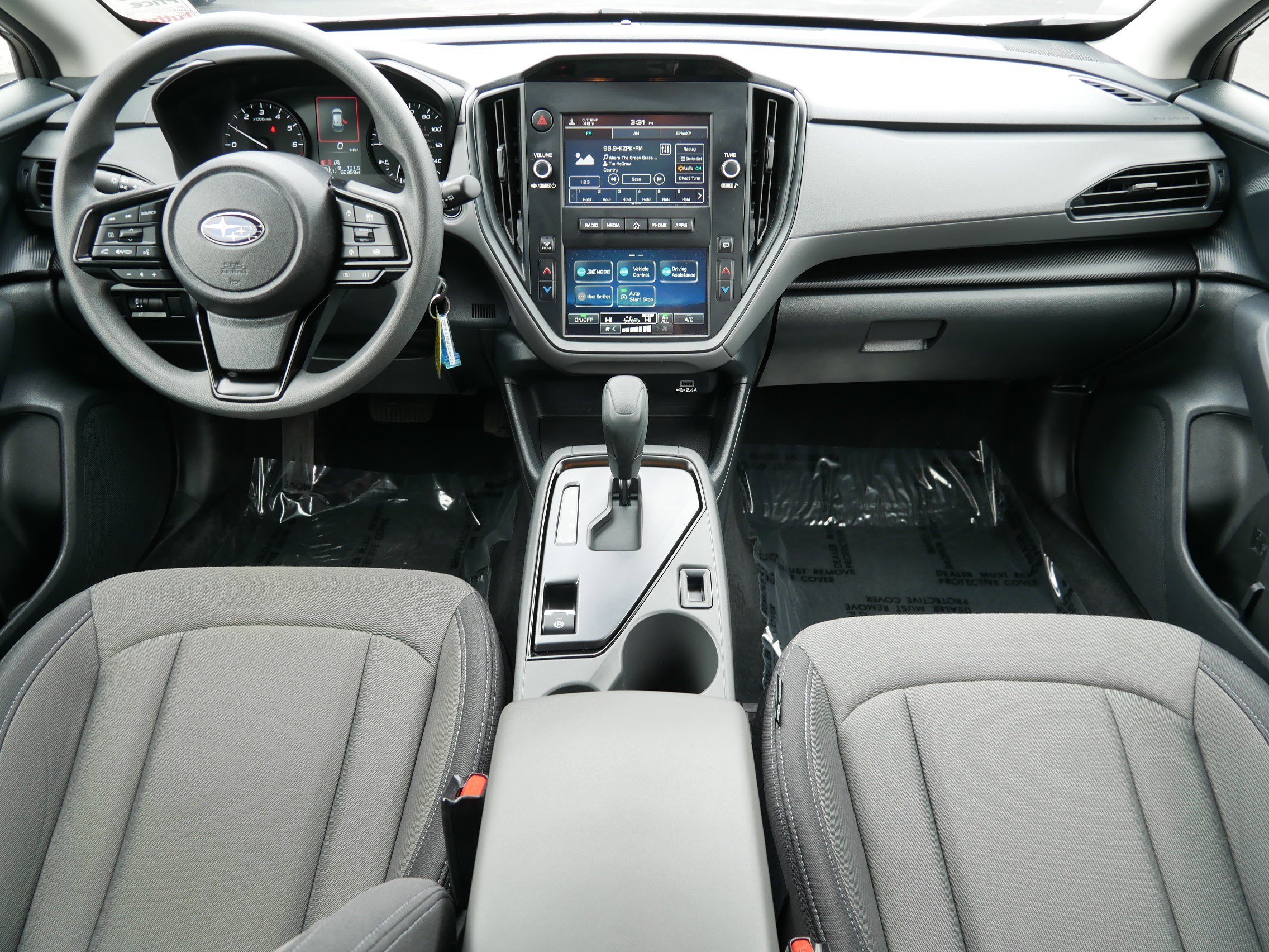 Used 2024 Ice Silver Metallic Subaru SUV CVT image 10