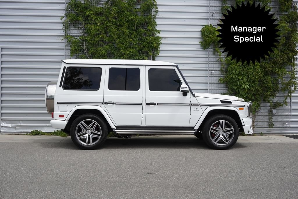 Used 2016 White Mercedes-Benz G 63 AMG® image 7
