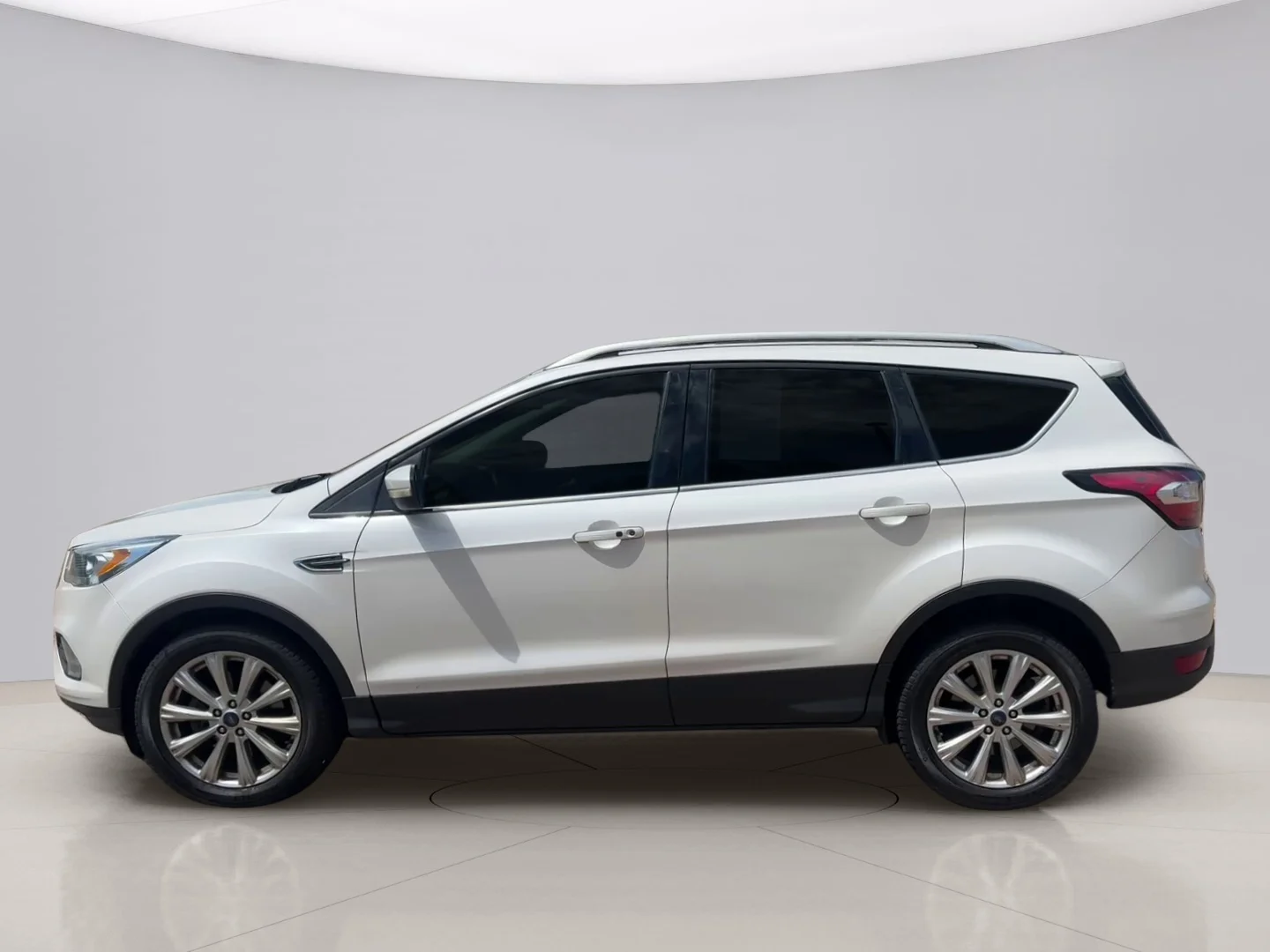 Used 2017 White Ford TITANIUM image 2