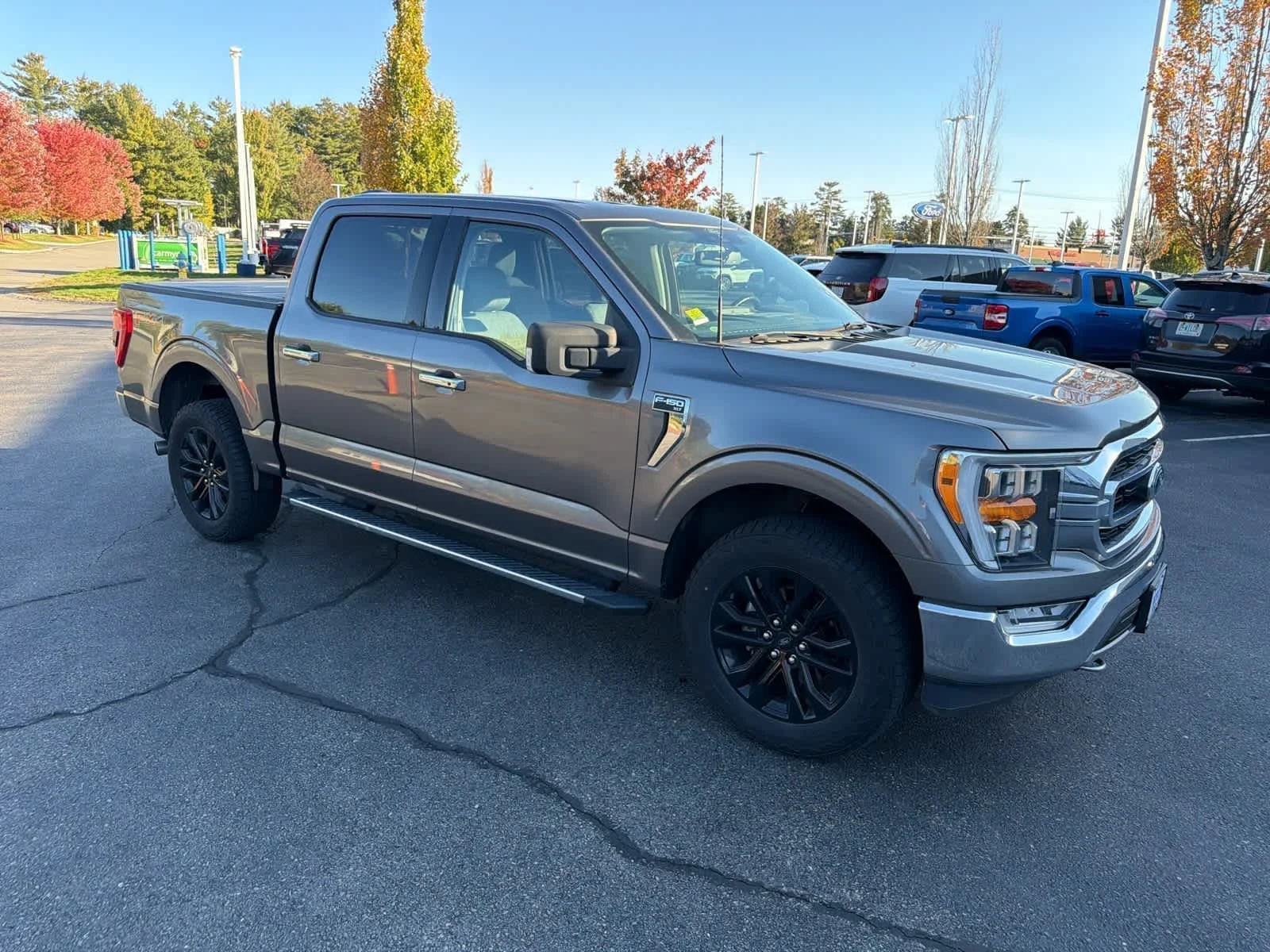 Used 2021 Carbonized Gray Ford XLT image 6