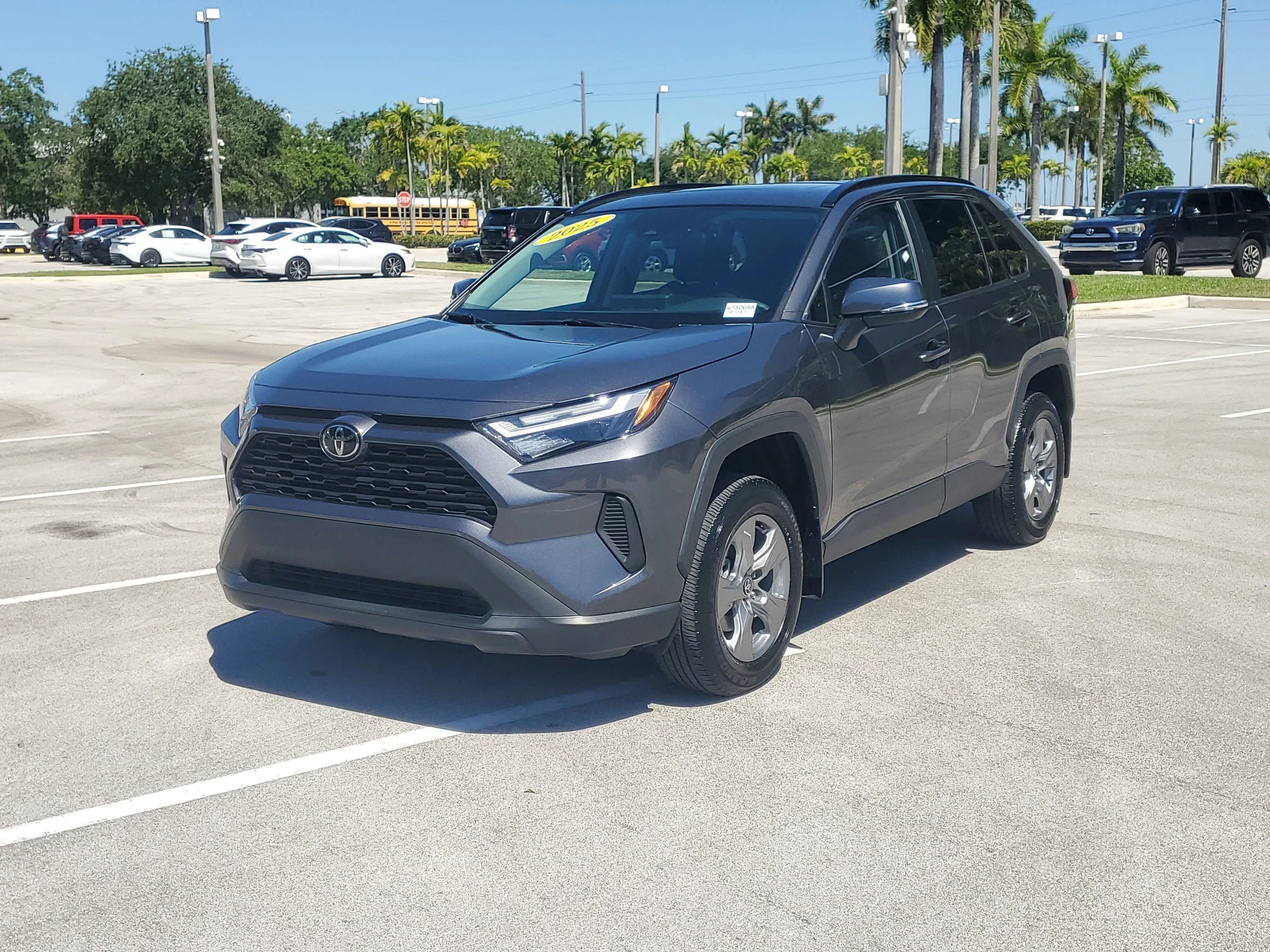 Certified Used 2025 Magnetic Gray Metallic Toyota XLE image 7
