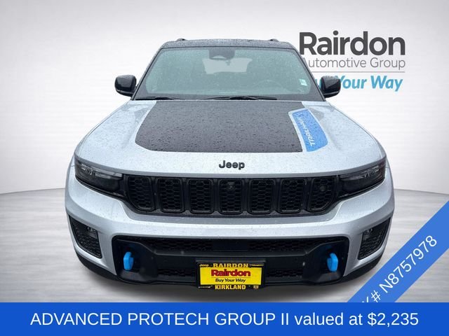 Used 2022 Jeep Grand Cherokee Trailhawk 4xe with VIN 1C4RJYC64N8757978 for sale in Kirkland, WA