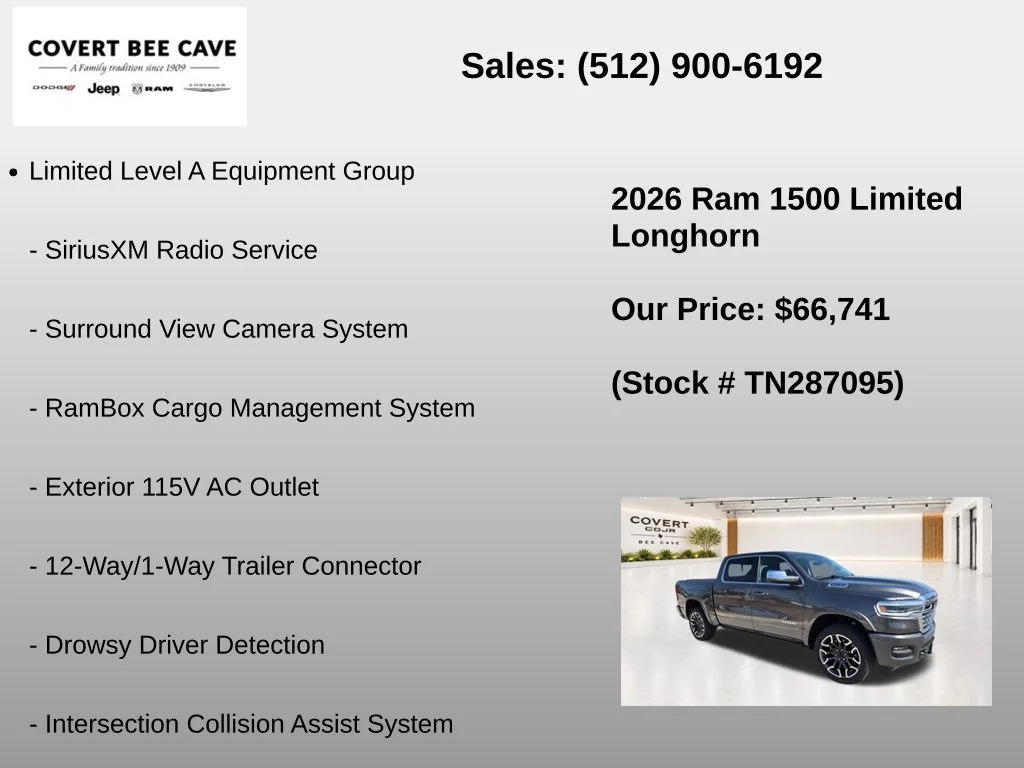 New 2026 Granite Crystal Metallic Clearcoat RAM Limited image 31