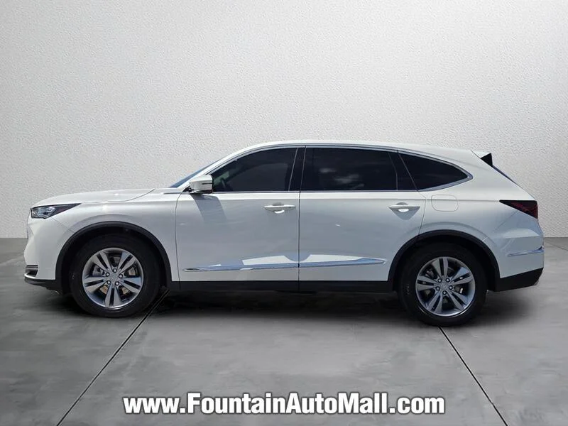 Used 2025 Platinum White Pearl Acura FWD image 2