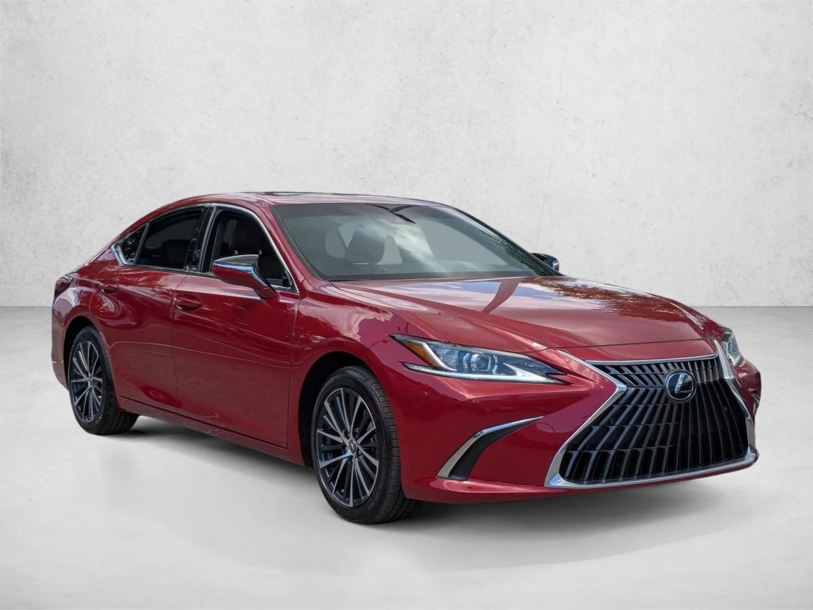 Certified Used 2024 Matador Red Mica Lexus ES 350 image 3