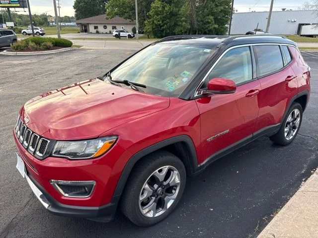 Used 2018 Jeep Compass Limited with VIN 3C4NJDCB8JT131169 for sale in Manitowoc, WI