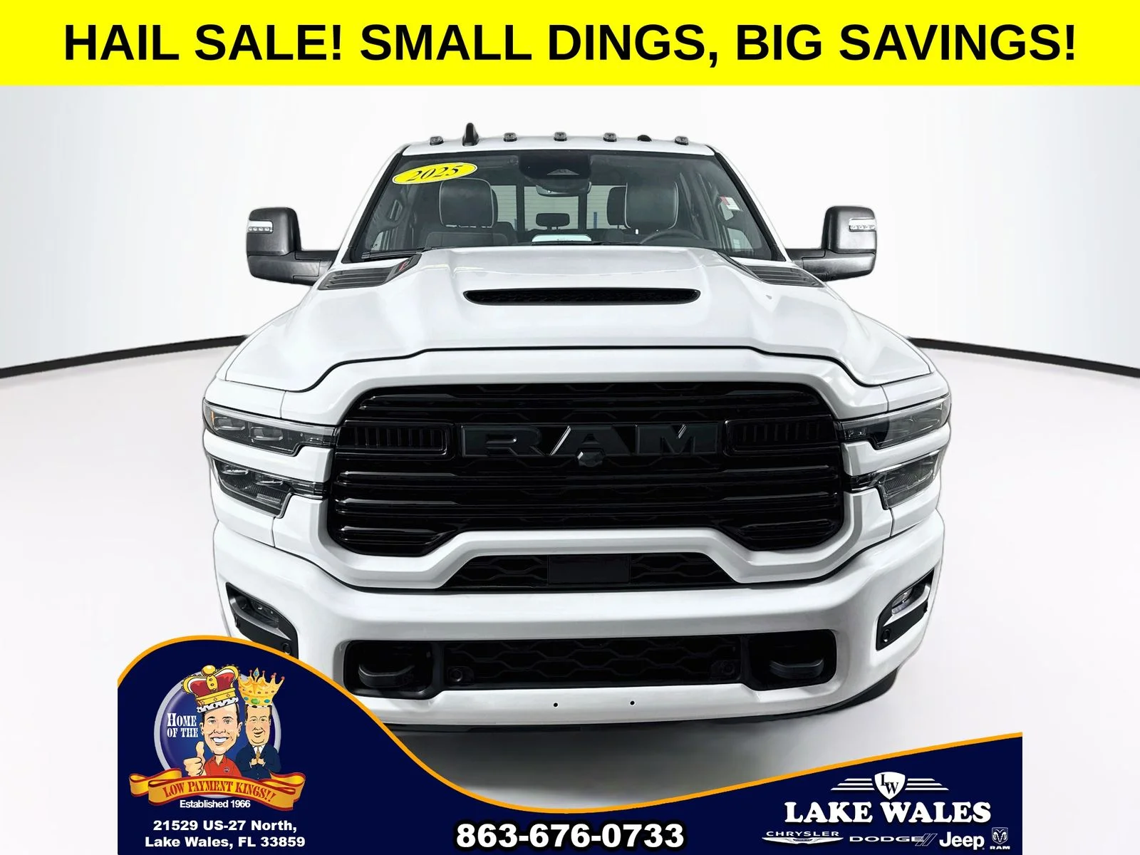 Used 2025 White Ram Laramie image 2