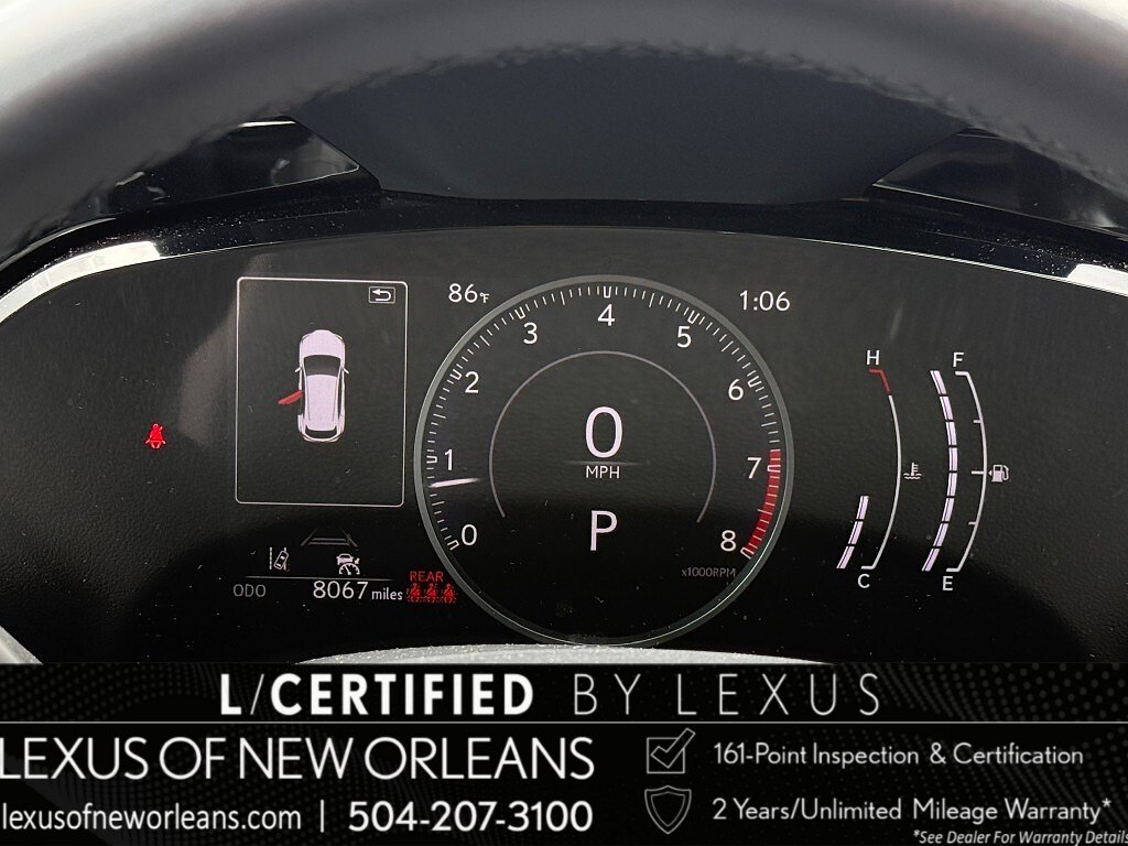 Certified Used 2025 Cloudburst Gray Lexus Premium image 16