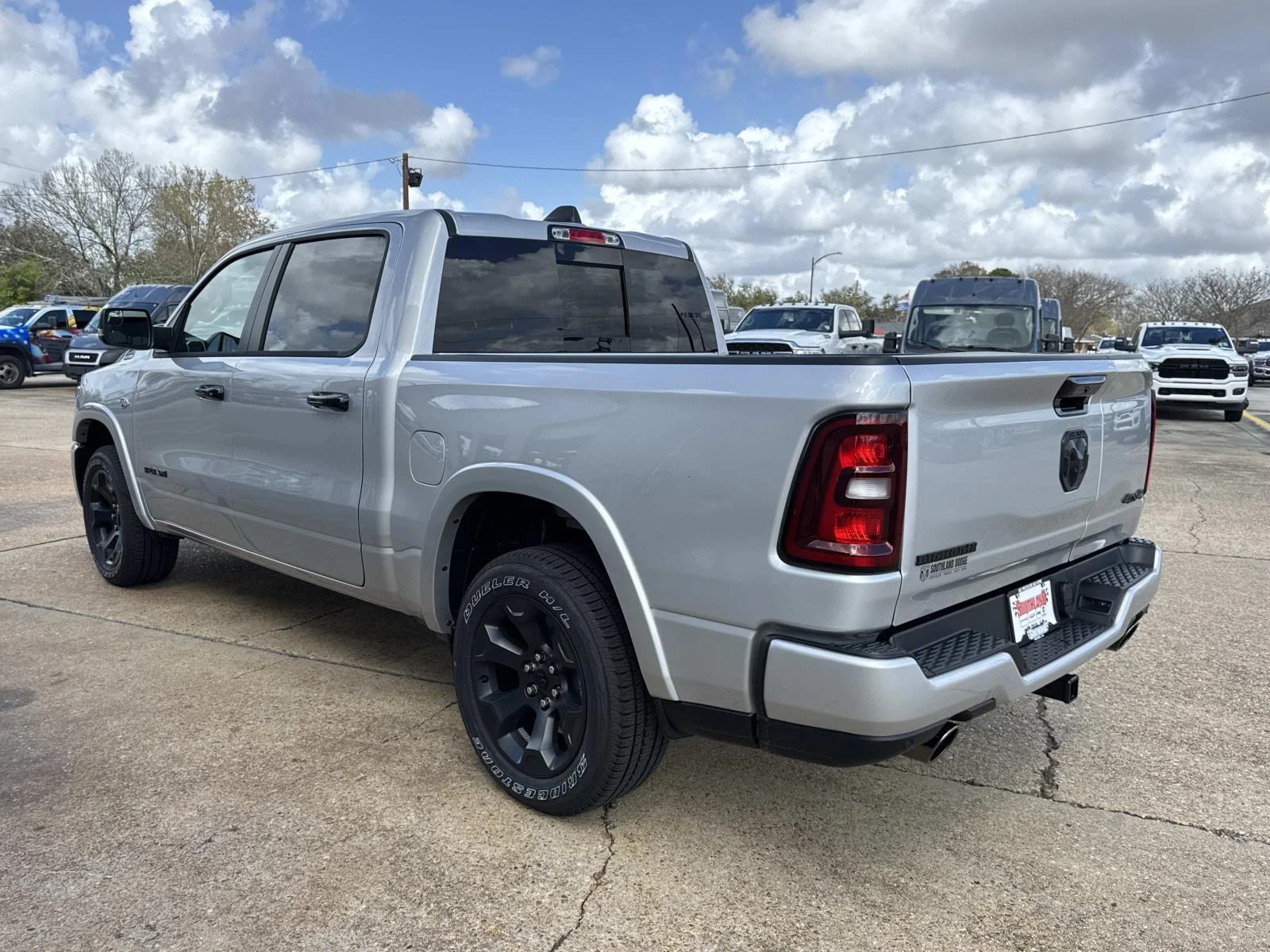 New 2026 Silver Zynith Exterior Paint RAM Big Horn image 4
