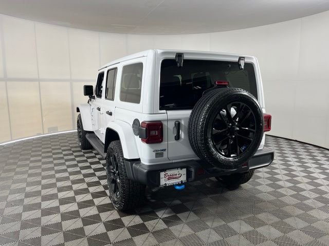 Used 2023 White Jeep Sahara 4xe image 5