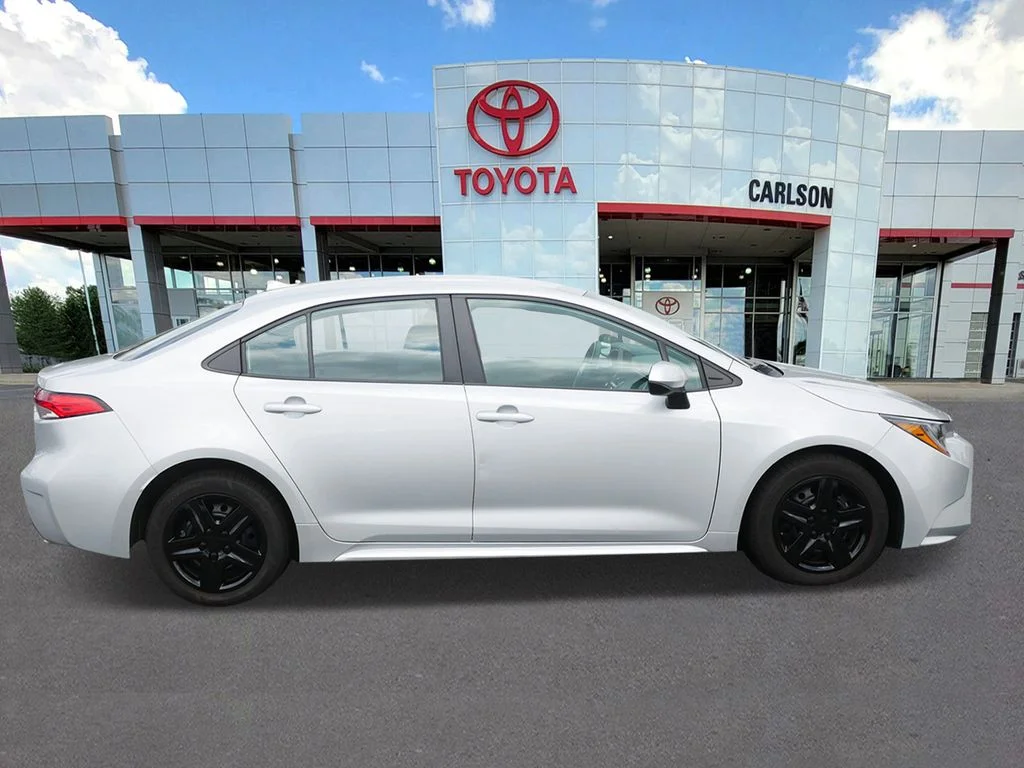 Certified Used 2024 Silver Toyota LE image 4