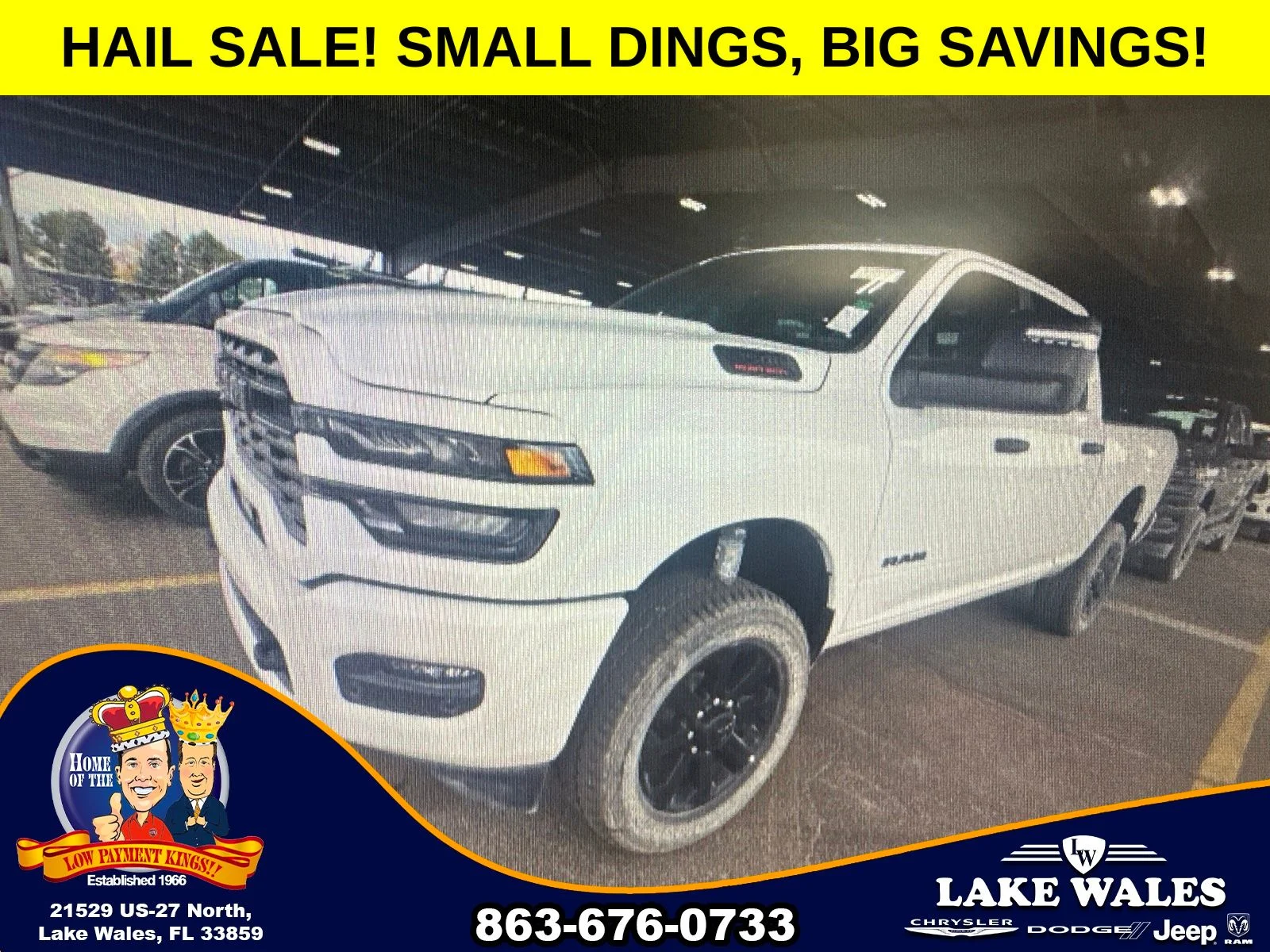 Used 2025 White Ram Big Horn image 2