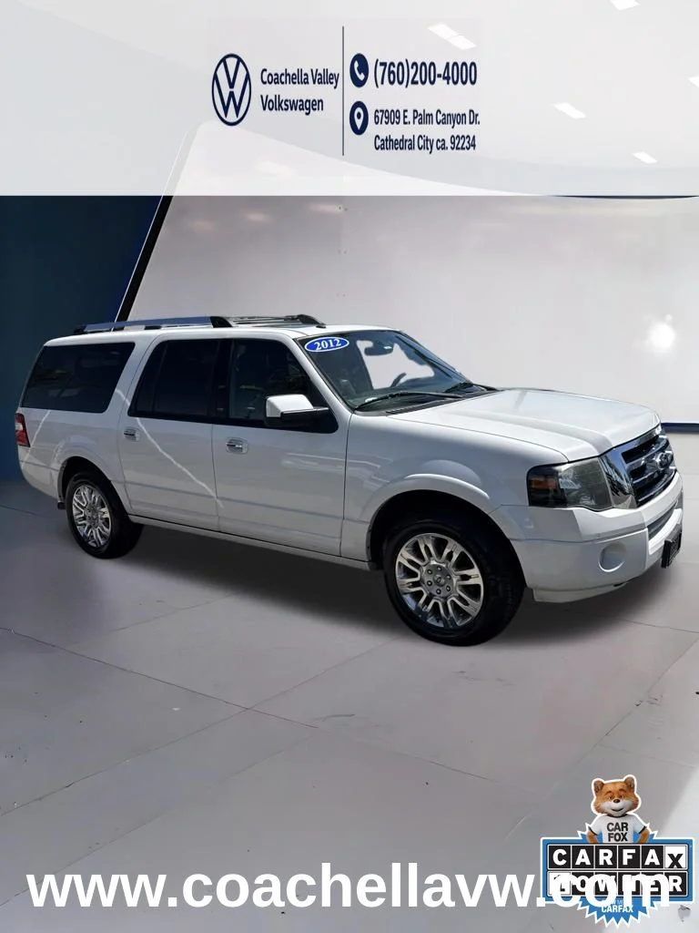 Used 2012 White Ford Limited image 1
