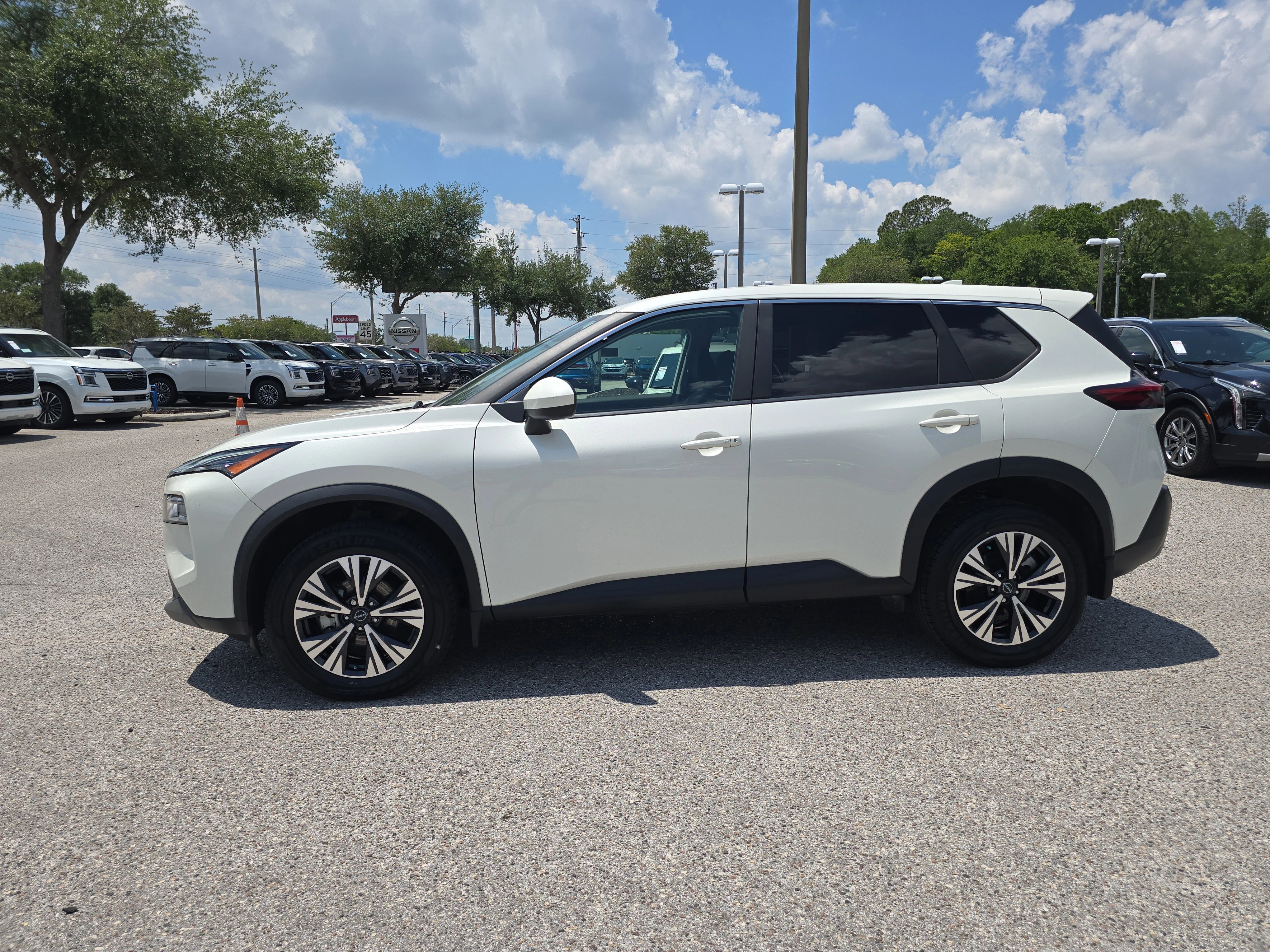 Certified Used 2023 Pearl White Tricoat Nissan SV image 5