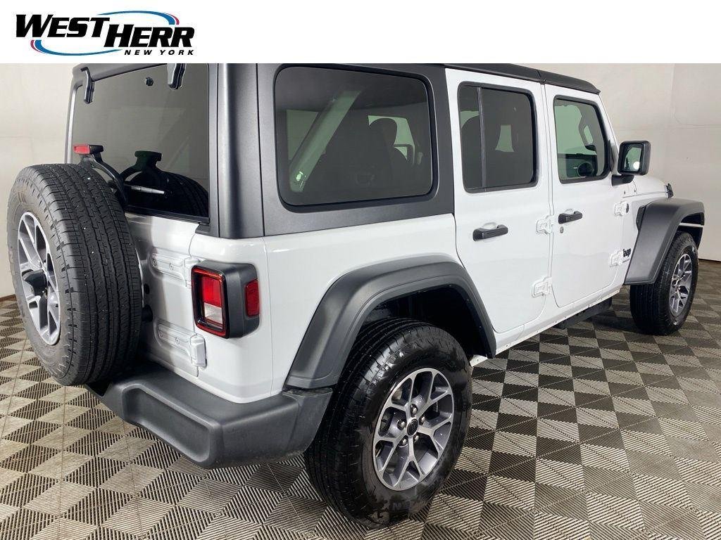 Used 2026 Bright White Clearcoat Jeep Sport S image 21