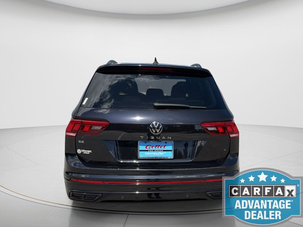 Certified Used 2023 Black Volkswagen 2.0T SE R-Line Black image 6