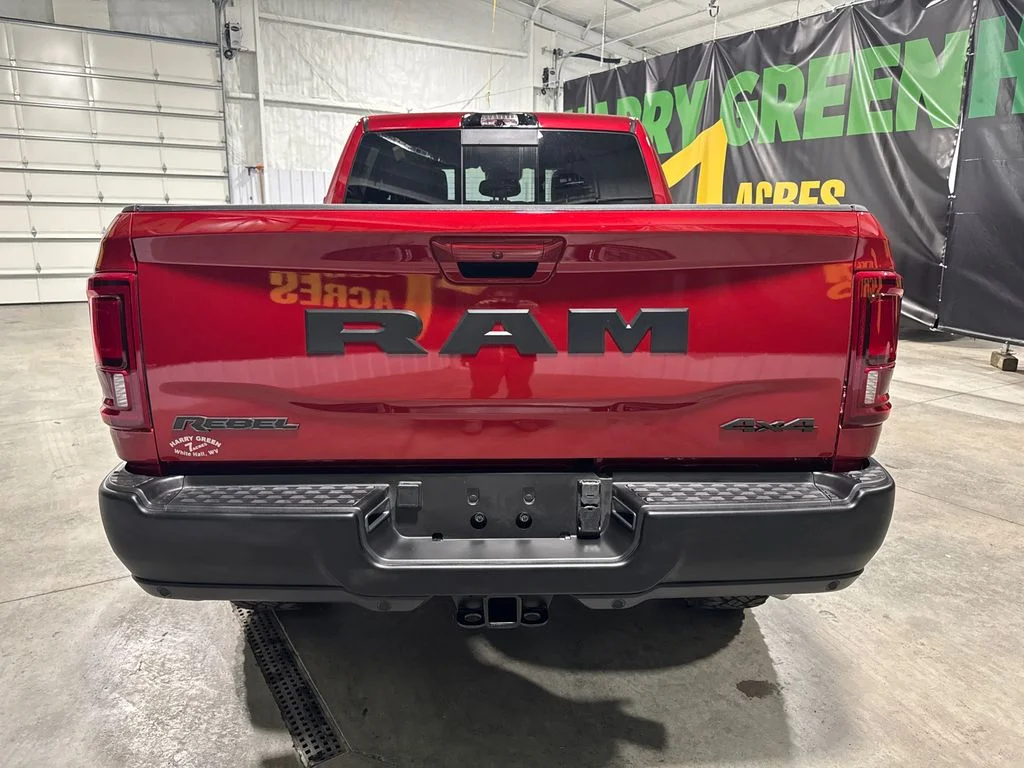 New 2026 Molten Red Pearl-Coat Exterior Paint RAM Rebel image 7