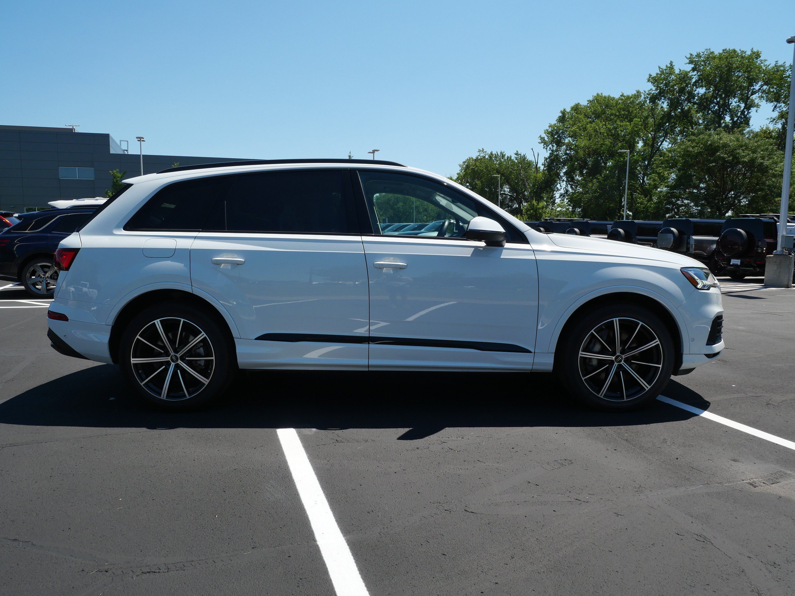 Used 2024 Glacier White Metallic Audi Premium Plus image 6