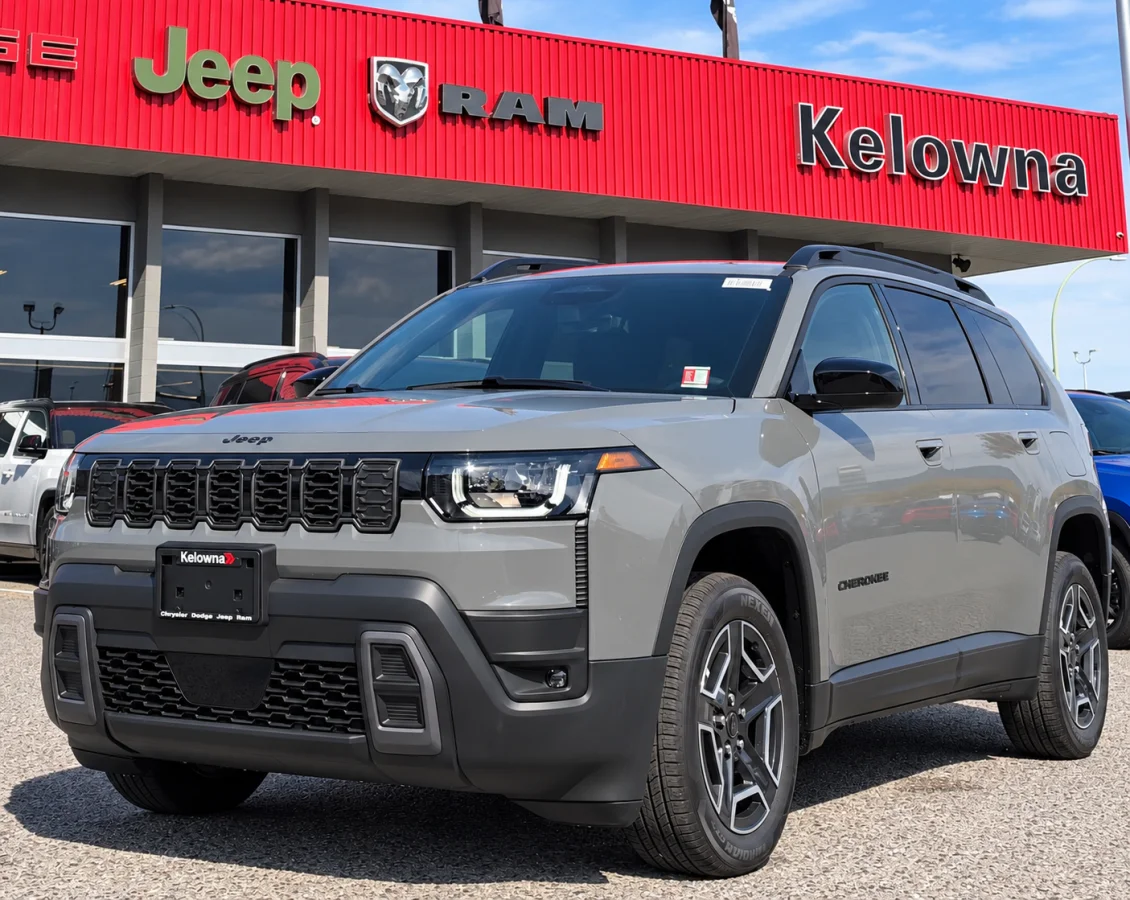 New 2026 Grey Jeep Laredo image 1