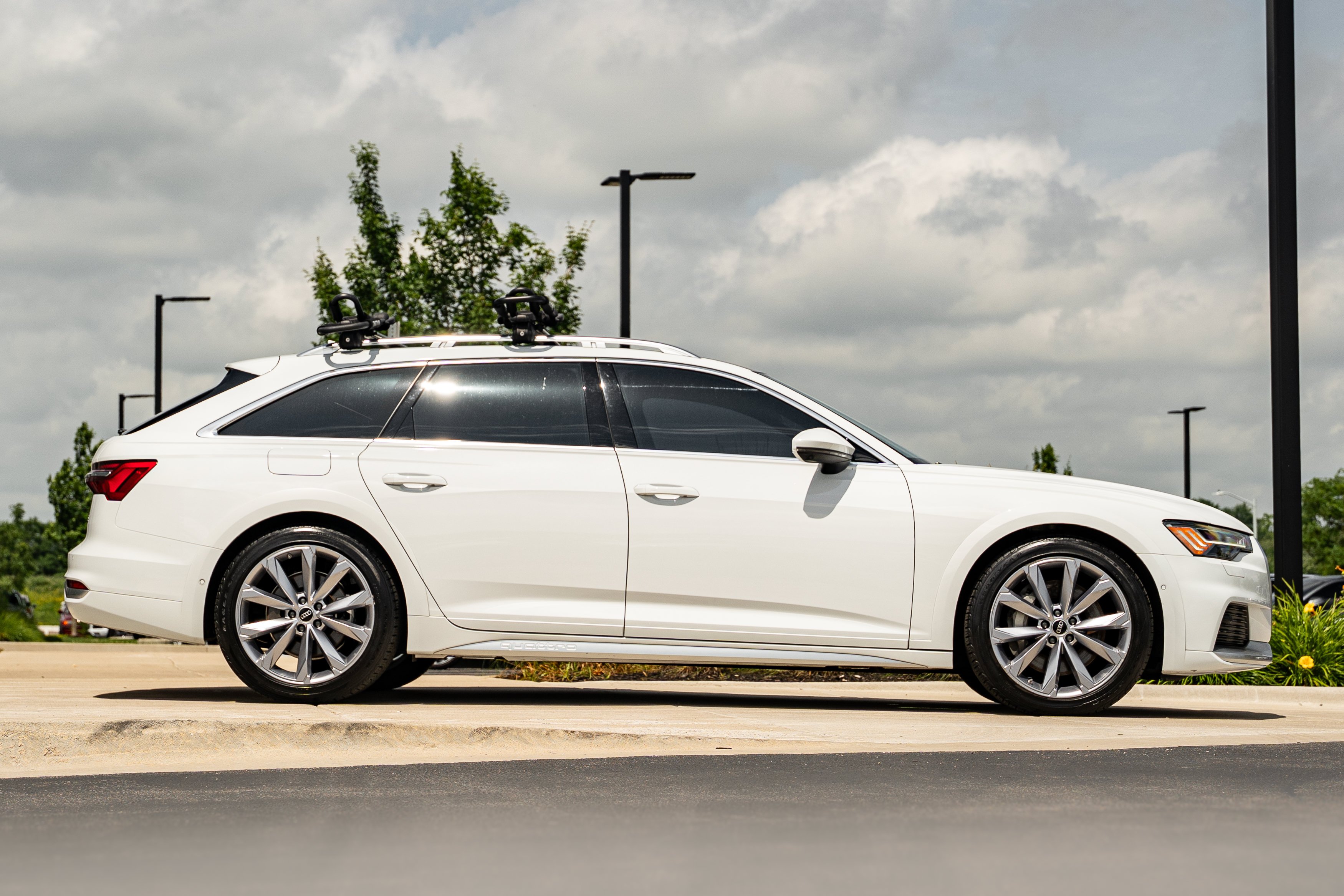 Certified Used 2025 Glacier White Metallic Audi Prestige image 3