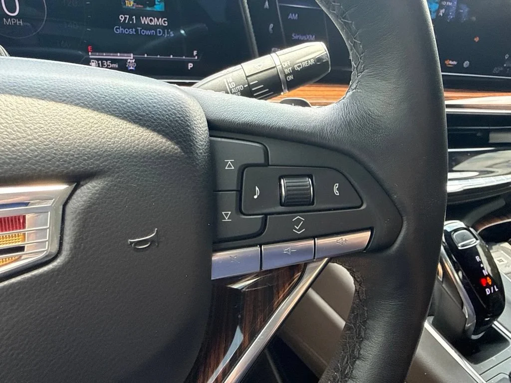Used 2023 Galactic Gray Metallic Cadillac Premium Luxury image 19
