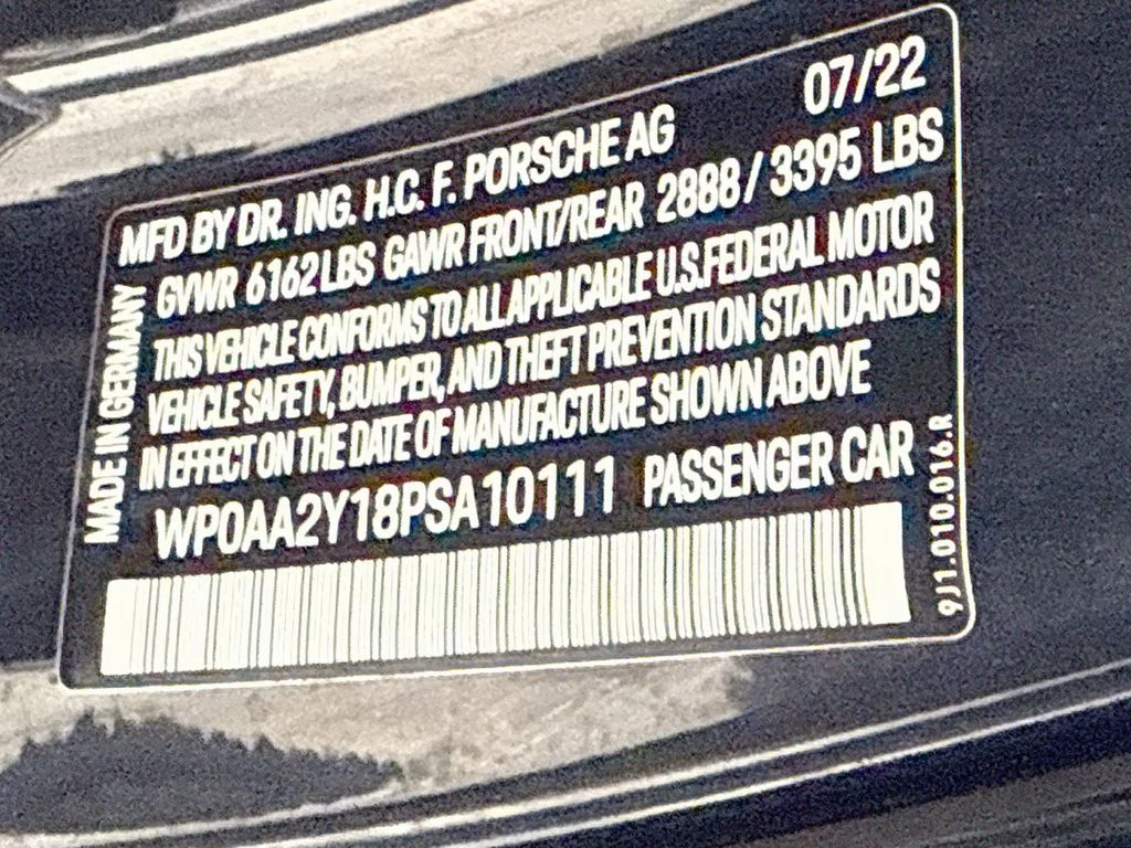 Used 2023 Gray Porsche Base image 32