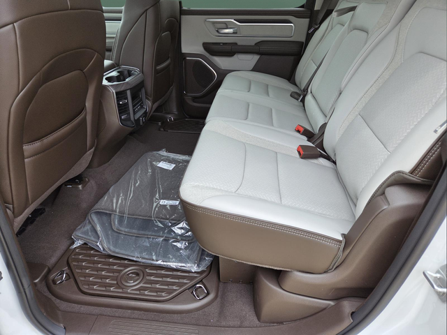 New 2026 Bright White Clear-Coat Exterior Paint RAM Laramie image 16