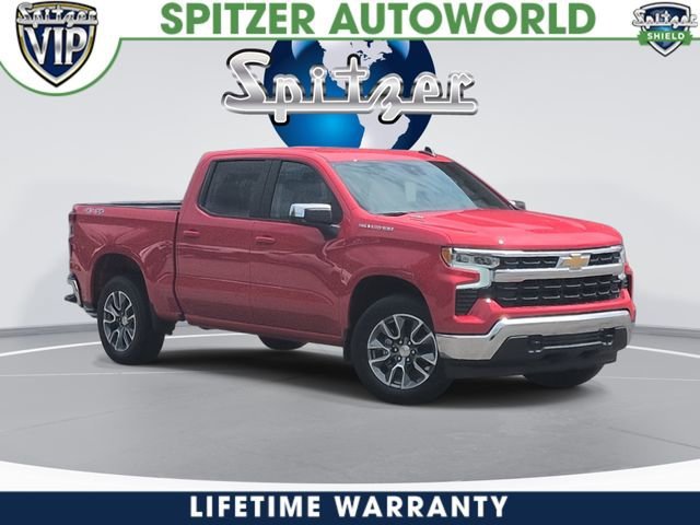 Red Hot 2026 Chevrolet Silverado 1500 Pickup Truck Four-Wheel Drive 8-Speed Automatic