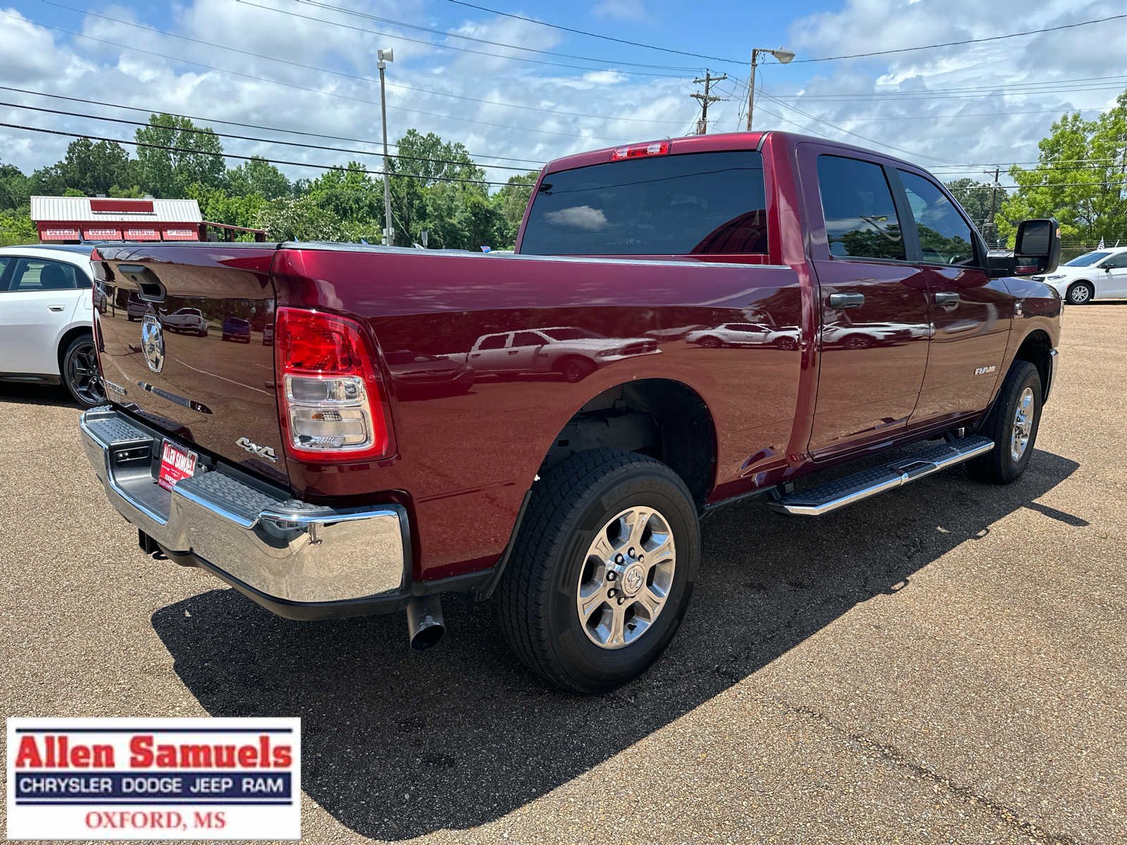 Used 2024 Delmonico Red Pearlcoat Ram Big Horn image 3