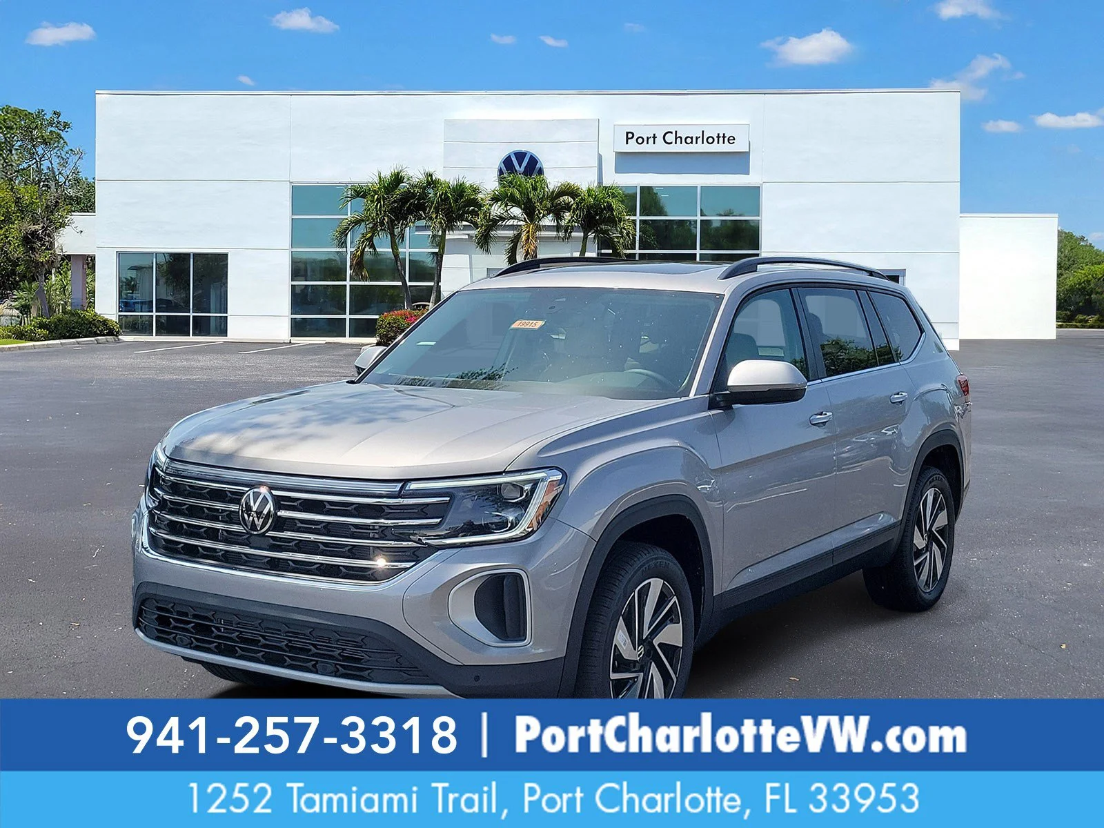New 2026 Silver Volkswagen SE w/Technology image 1