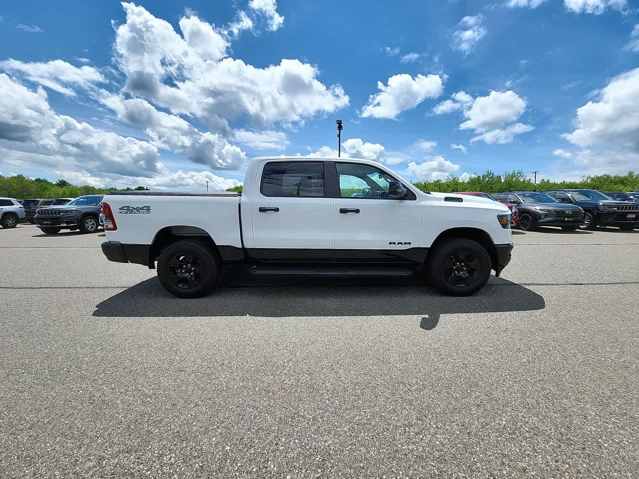 Used 2023 Bright White Clearcoat Ram Big Horn image 9