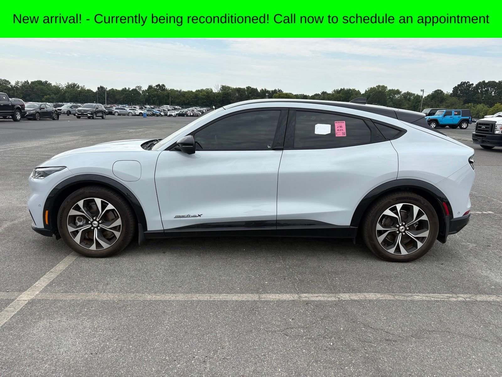 Used 2021 White Metallic Ford Premium image 6
