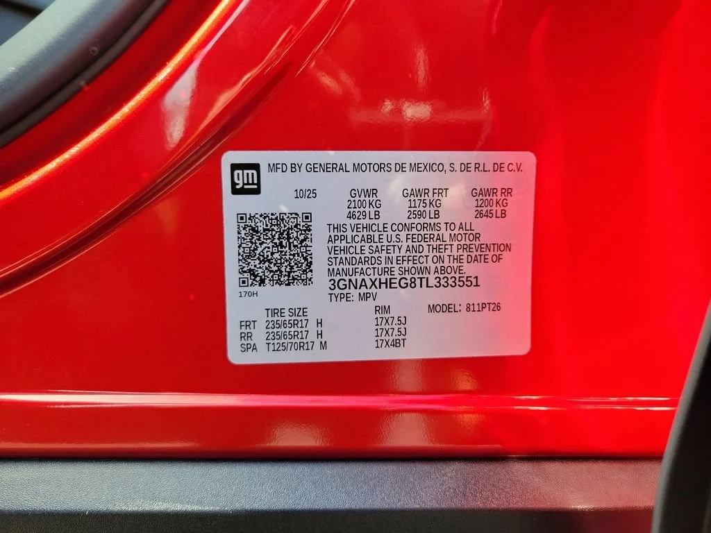 Certified Used 2026 Radiant Red Tintcoat Chevrolet LT image 34