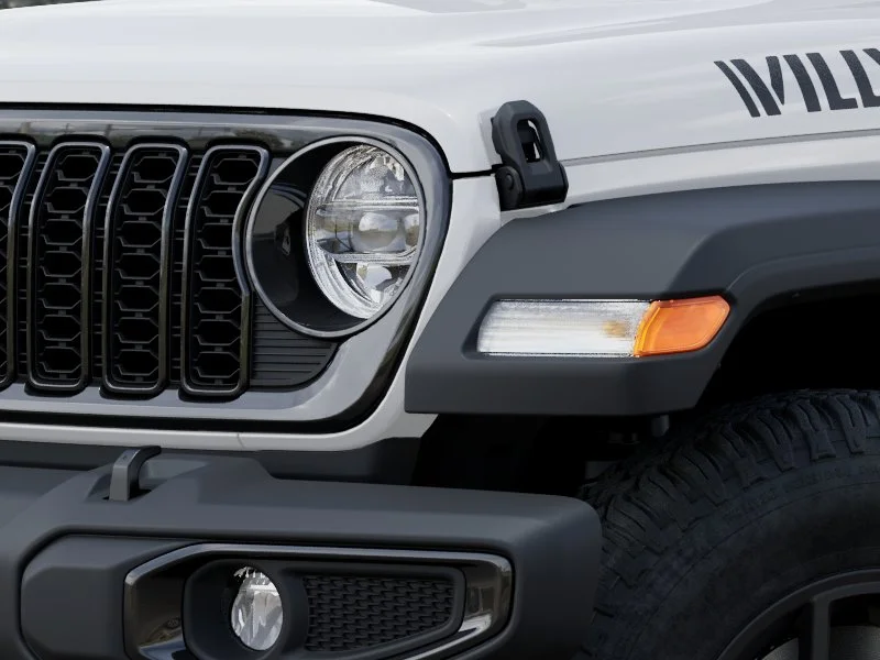 New 2026 Bright White Clear-Coat Exterior Paint Jeep Willys image 52