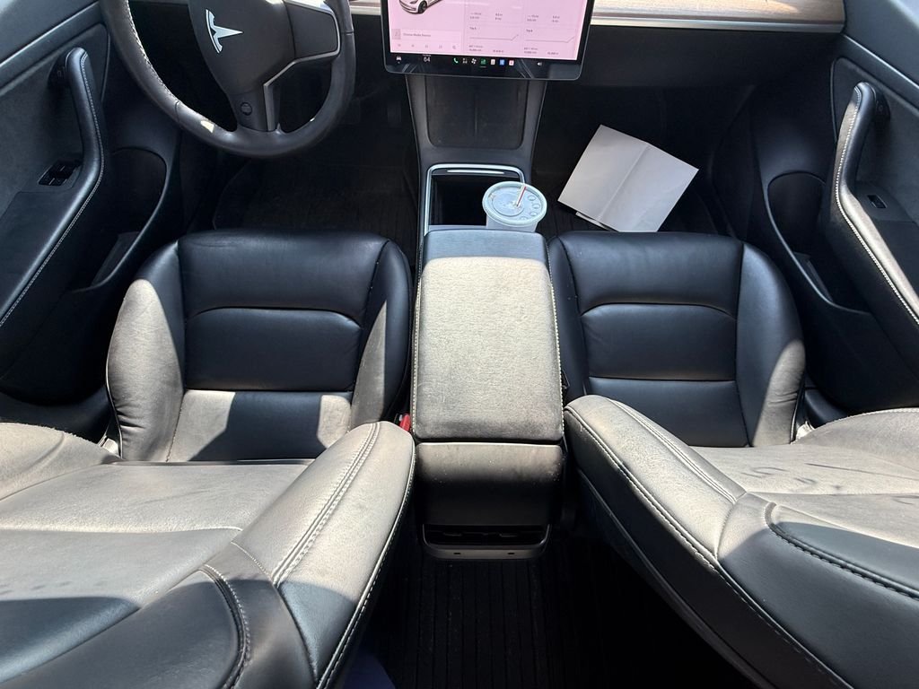 Used 2021 Pearl White Multi-Coat Tesla Standard Range Plus image 8