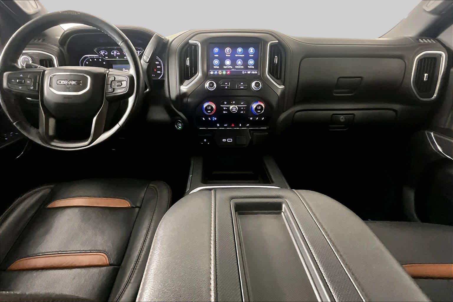 Used 2021 EBONY TWILIGHT METALLIC GMC AT4 image 15