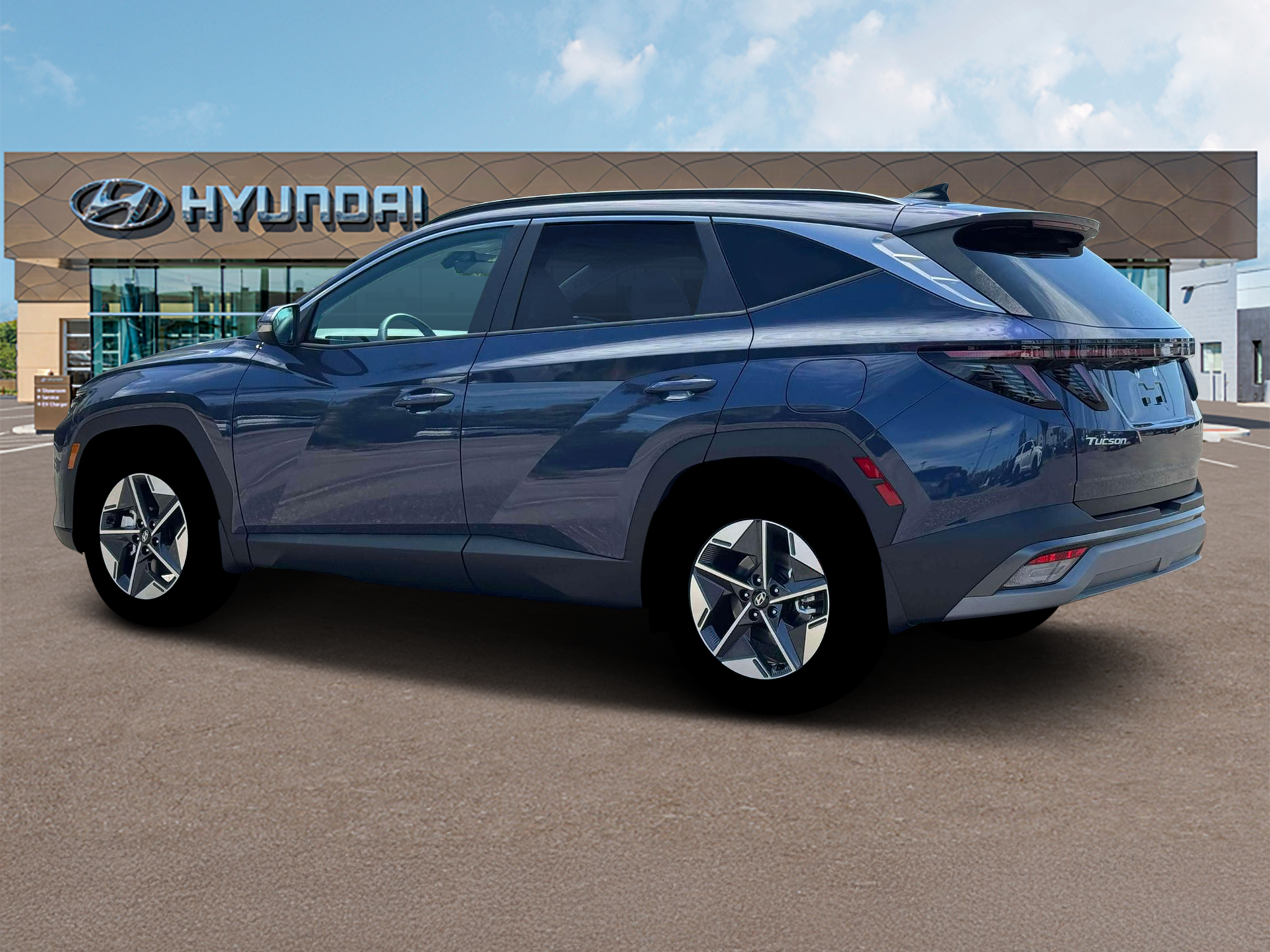 New 2026 Atlantis Blue Hyundai SEL Premium AWD image 4