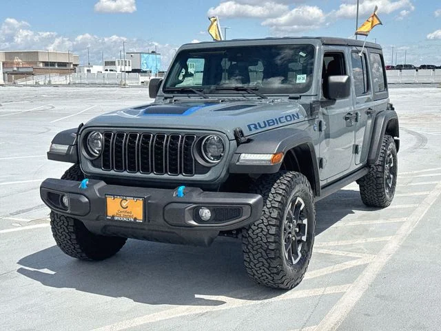Certified Used 2024 Gray Jeep Rubicon 4xe image 3