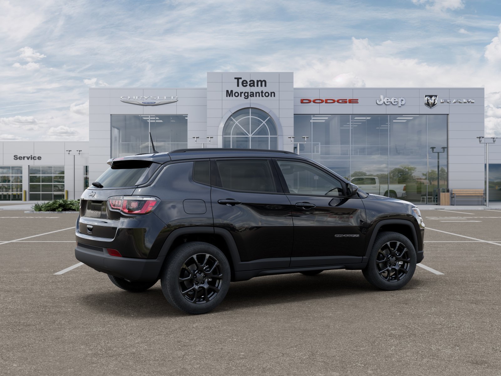 New 2026 Diamond Black Crystal Pearlcoat Jeep Latitude image 31