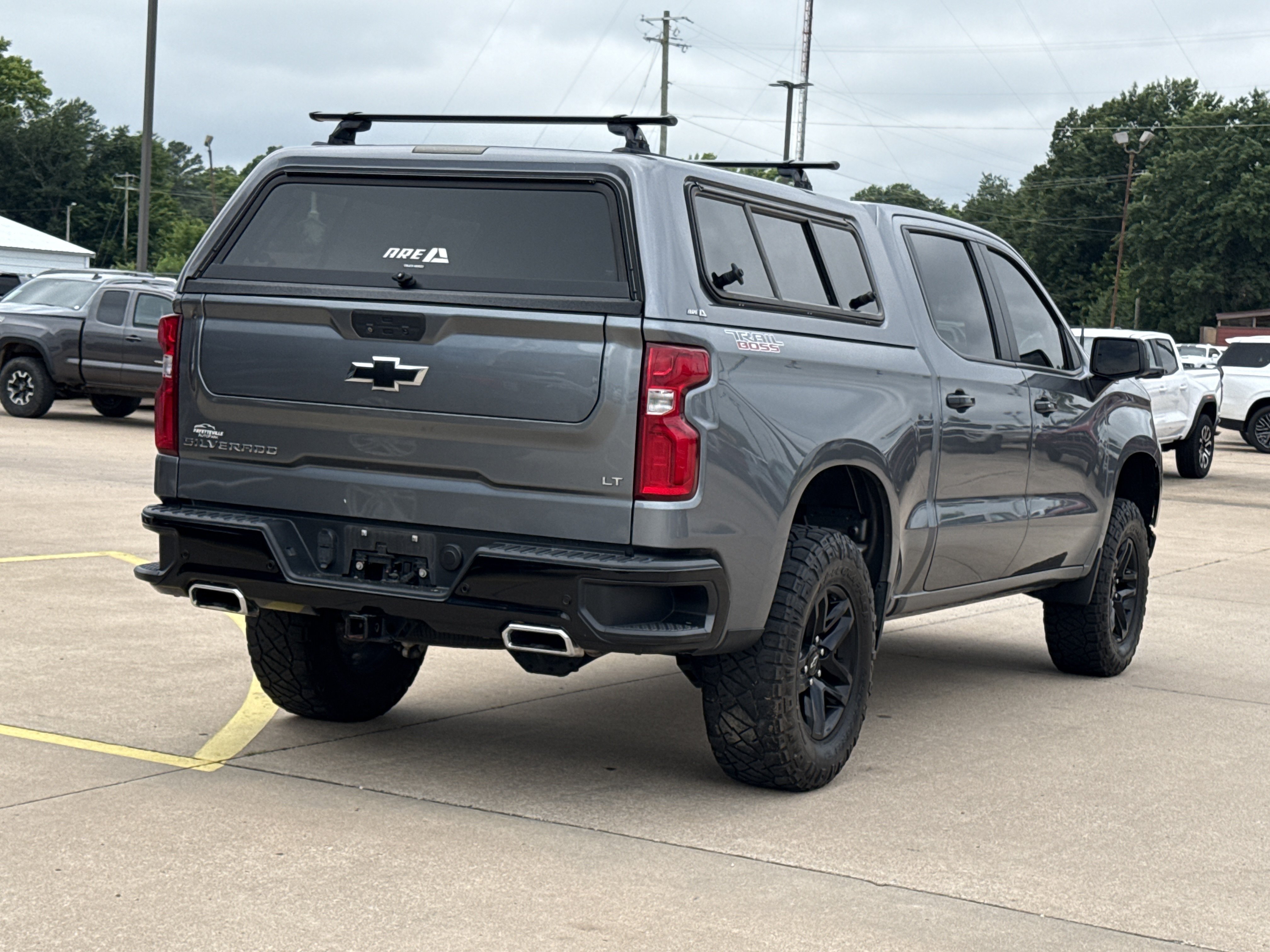 Used 2021 SATIN STEEL METALLIC Chevrolet LT Trail Boss image 3
