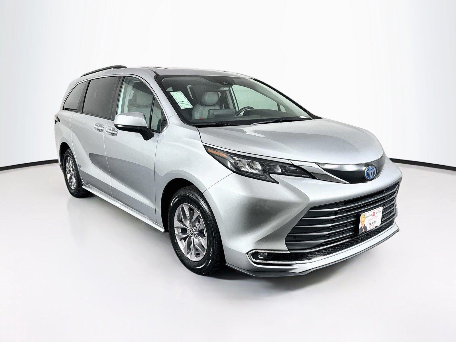 Certified Used 2024 Celestial Silver Metallic Toyota XLE 8-Passenger image 9