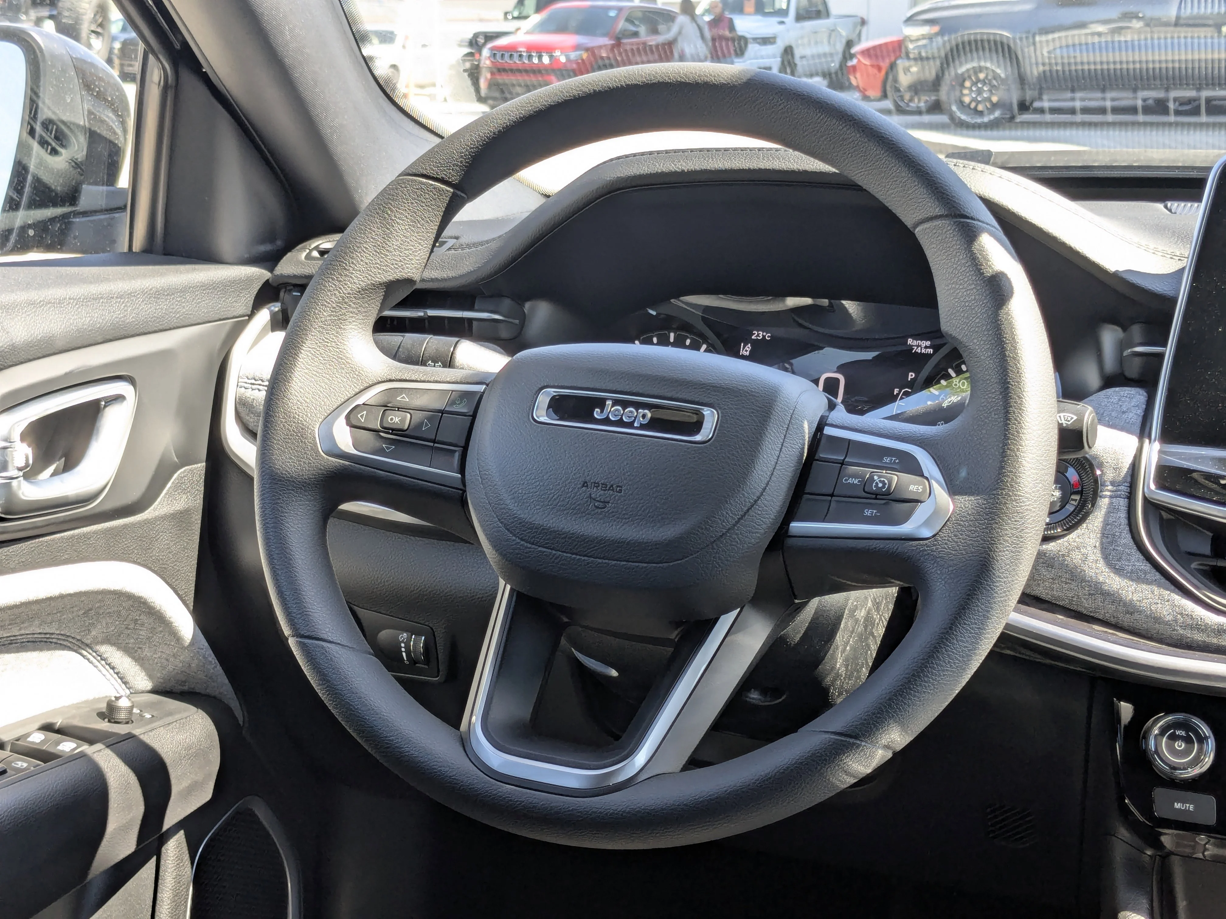 New 2025 Black Jeep Sport - - Forward Collision Warning - LED Head Lamps - Heated Seats and More! image 14